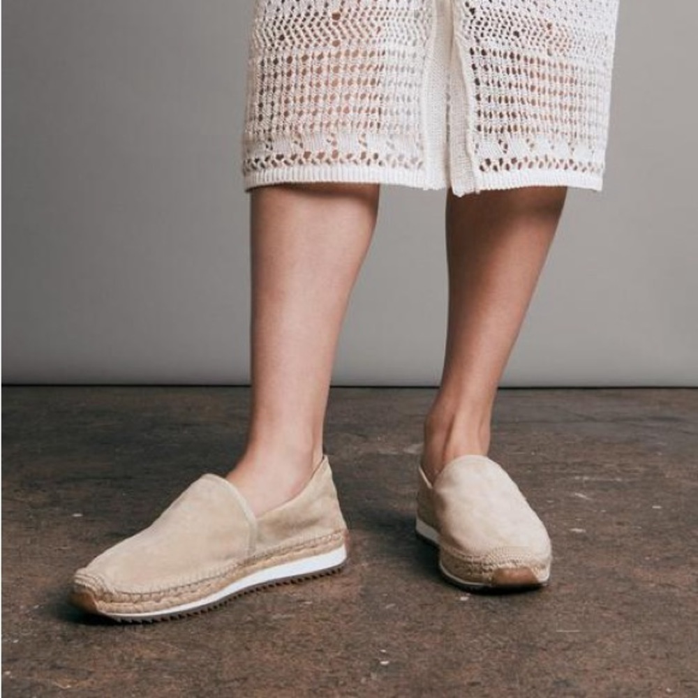 Rag & Bone New York Espadrille Runner - Suede Slip-On Flat 7 - Picture 2 of 14